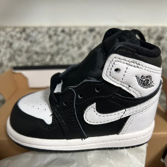 Jordan 1 Retro High OG (TD) - Black/White-White NIB. Never even tried on. - Picture 1 of 11